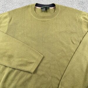 Royal Robbins Sweater Mens Large Green Crewneck Pullover Knit Outdoor Hiking